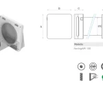 Ventilator independent, cu recuperare de caldura Base 150 - imagine 2