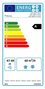Unitate Sevi160 PRO de ventilatie cu recuperare de caldura 480mm - imagine 10