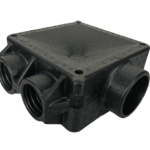 Cutie de distributie 1 x Intrare Ø125mm 6 x Ieșiri