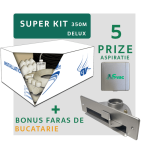 Kit de instalare DELUX pentru 5 prize de aspiratie
