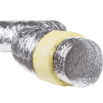 Tub flexibil izolat fonoabsorbant pentru ventilație Ø203 🔇💨