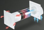 Ventilator cu recuperare de căldură descentralizat – HRV125P 🌬️🔥 - imagine 2