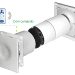 Ventilator cu recuperare de căldură descentralizat – HRV125P 🌬️🔥