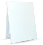 Capac priză RetraFlex Flex 2.0, alb, inox sau vopsibil - Alb